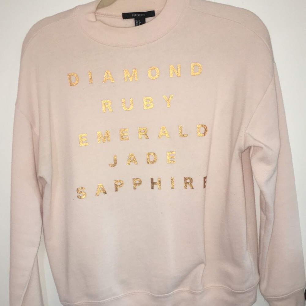 Forever 21 Light Pink Sweater